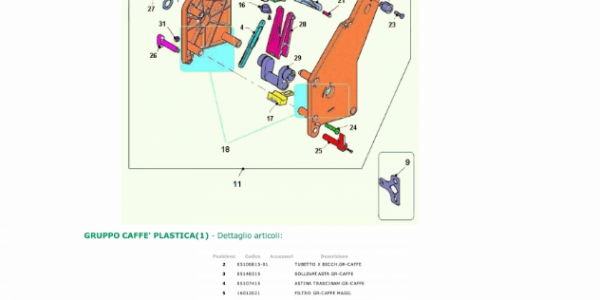 CAFETEIRA BIANCHI SPRINT - GRUPPO CAFFE PLASTICA